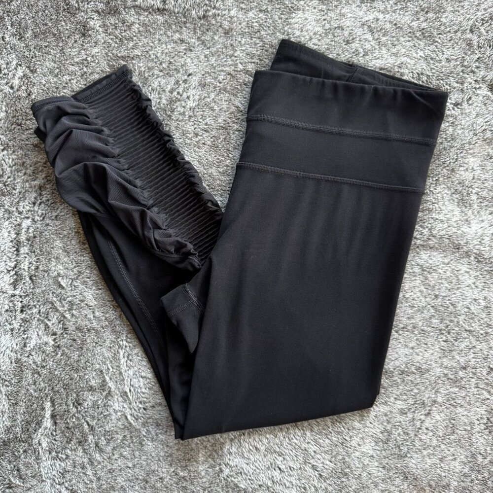 Athleta Baksana Powervita Leggings Women's Large Black